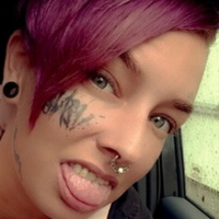 Girlwithfacetattoo Nøgen